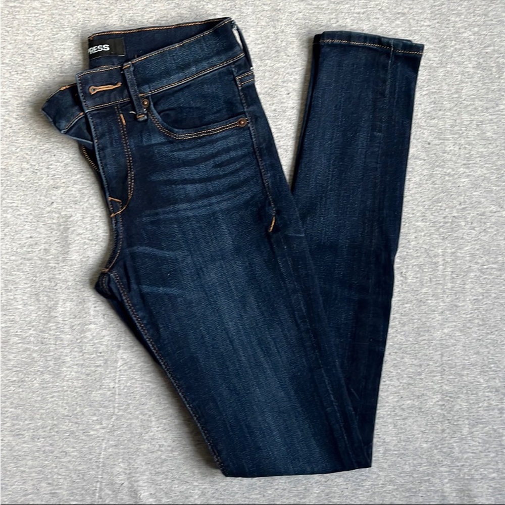 Express Mid Rise Leggings 0L Jeans